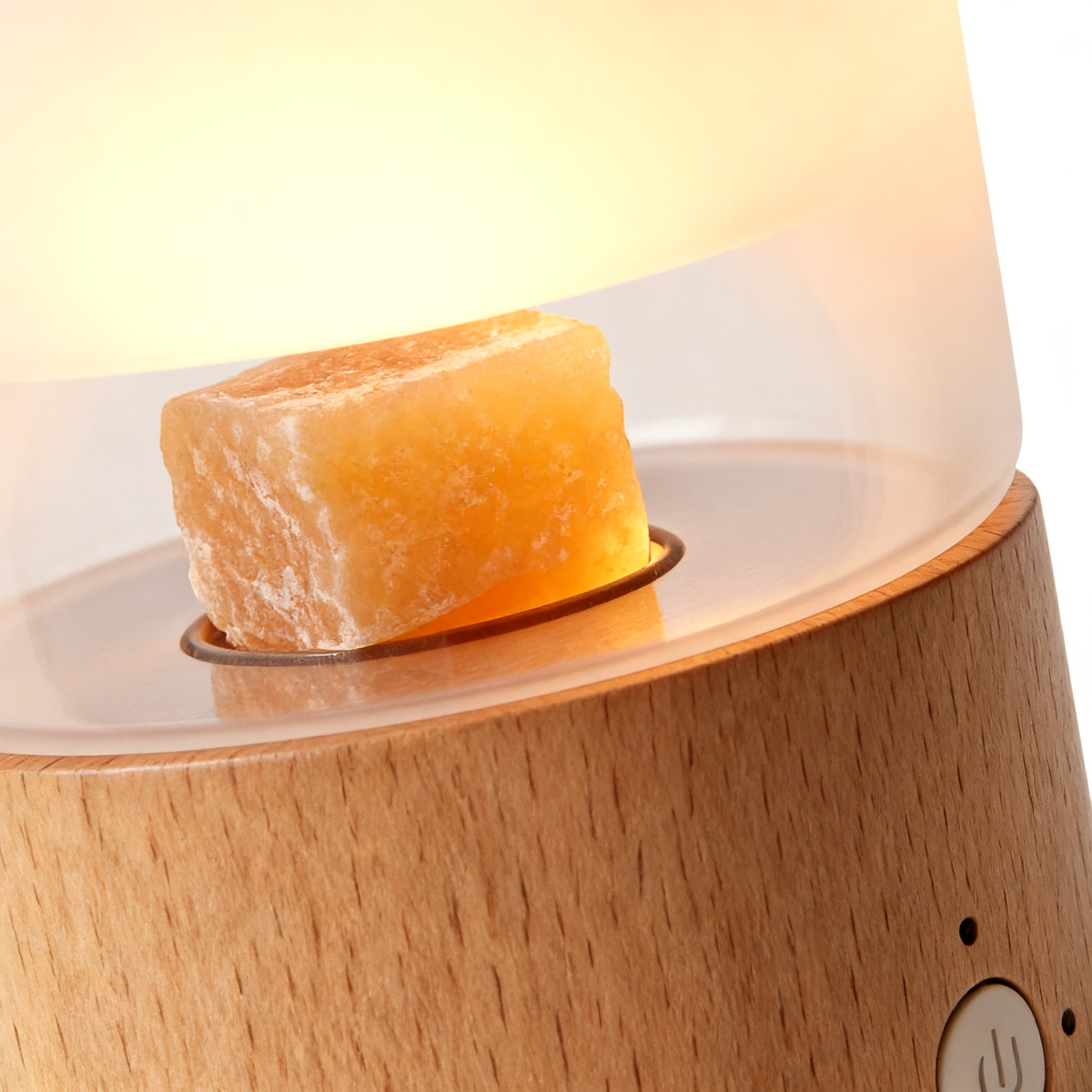 🕯️ Warm Light, Calm Mind — The Natural Salt Crystal Wax Warmer That Turns Any Room Into a Sanctuary