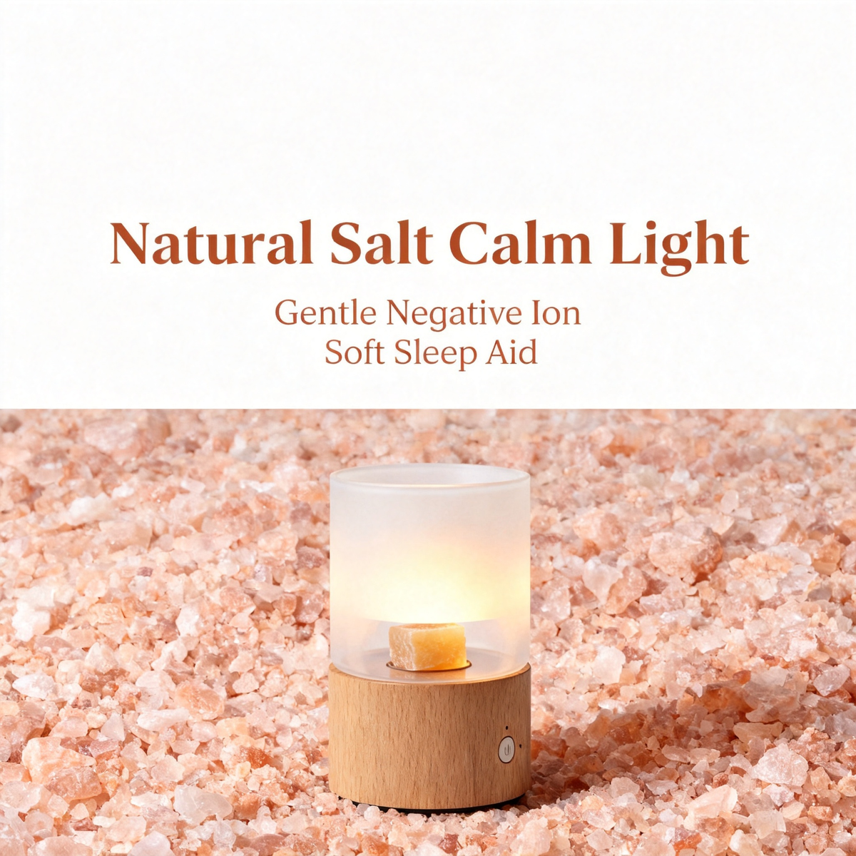 🕯️ Warm Light, Calm Mind — The Natural Salt Crystal Wax Warmer That Turns Any Room Into a Sanctuary