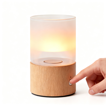 🕯️ Warm Light, Calm Mind — The Natural Salt Crystal Wax Warmer That Turns Any Room Into a Sanctuary