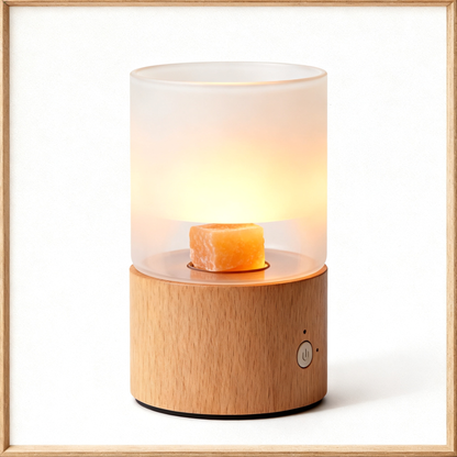 🕯️ Warm Light, Calm Mind — The Natural Salt Crystal Wax Warmer That Turns Any Room Into a Sanctuary