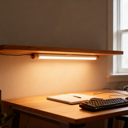 💡 Light Exactly Where You Need It — Magnetic Under Cabinet LED Light with 100% Zero Glare, No Flicker & Instant Magnetic Mount