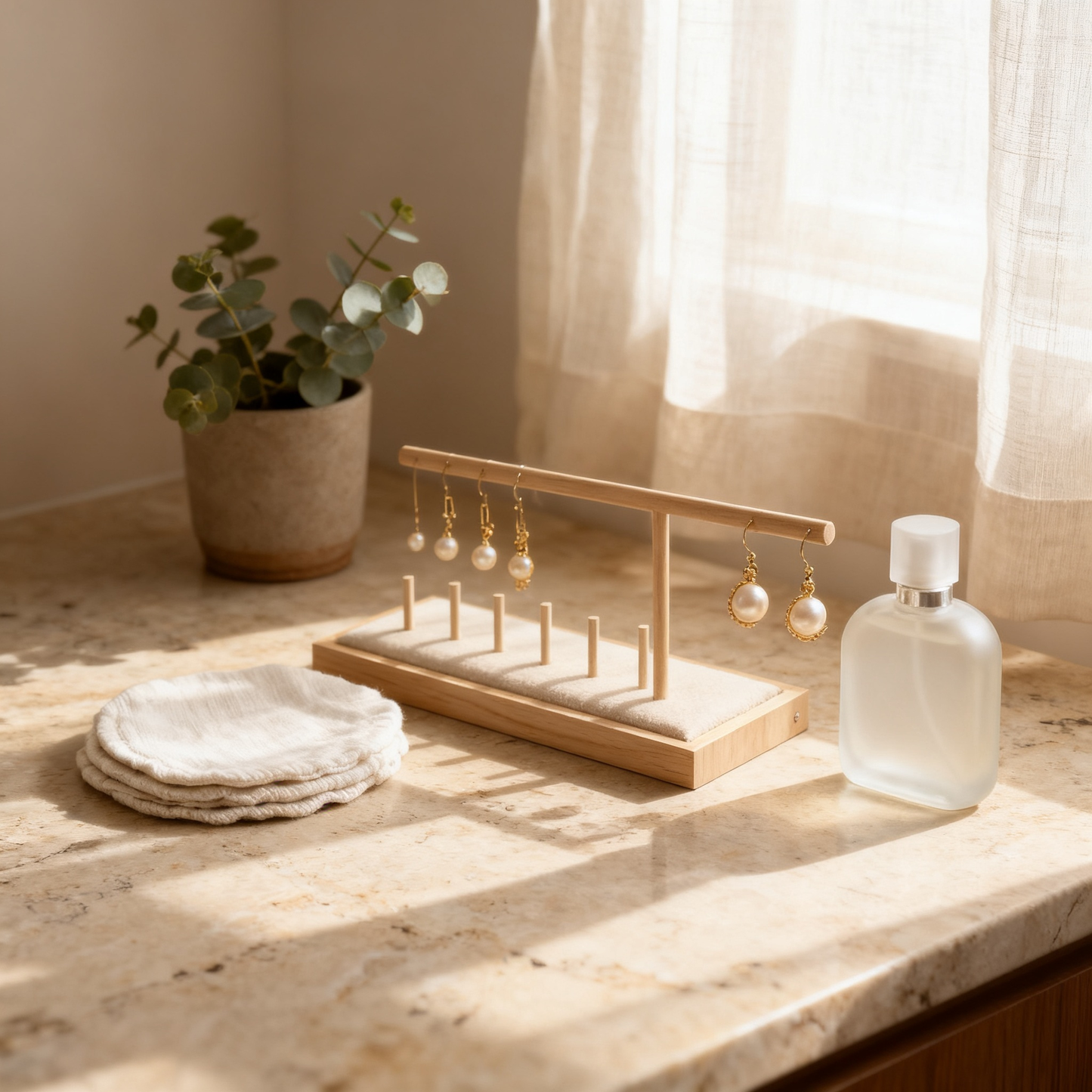 🌿 Organize Beautifully, Live Simply — A Natural Wood Display Organizer for Everyday Essentials