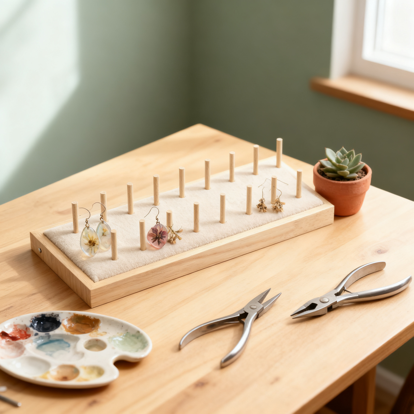 🌿 Organize Beautifully, Live Simply — A Natural Wood Display Organizer for Everyday Essentials