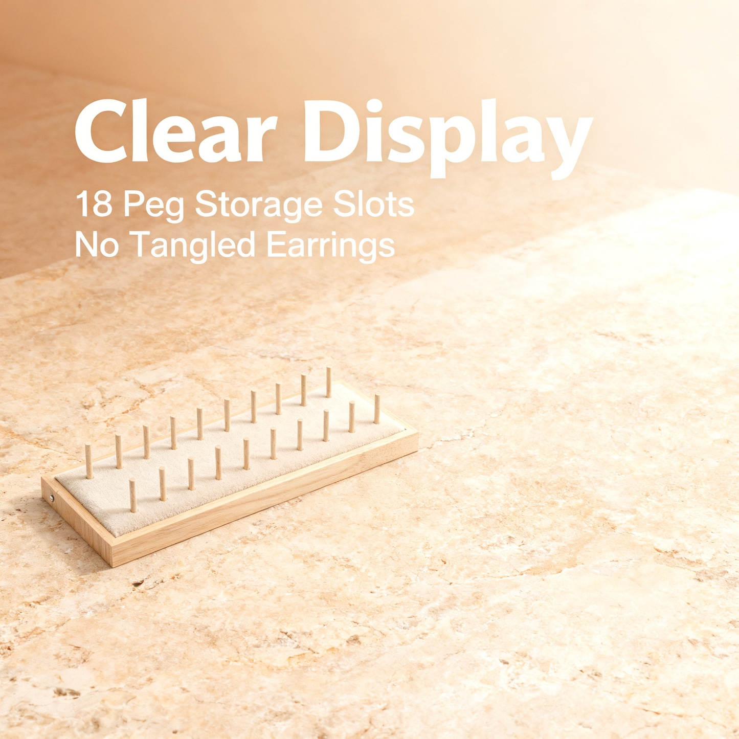 🌿 Organize Beautifully, Live Simply — A Natural Wood Display Organizer for Everyday Essentials