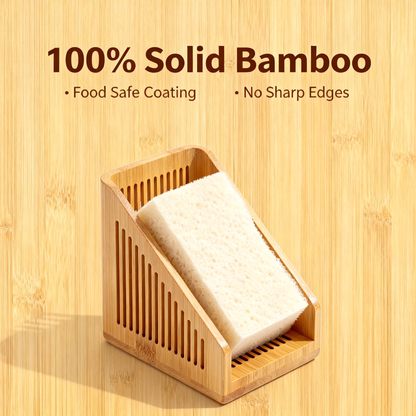 🌊 A Cleaner Sink, A Calmer Kitchen — A Wooden Sponge Holder Designed for Everyday Harmony