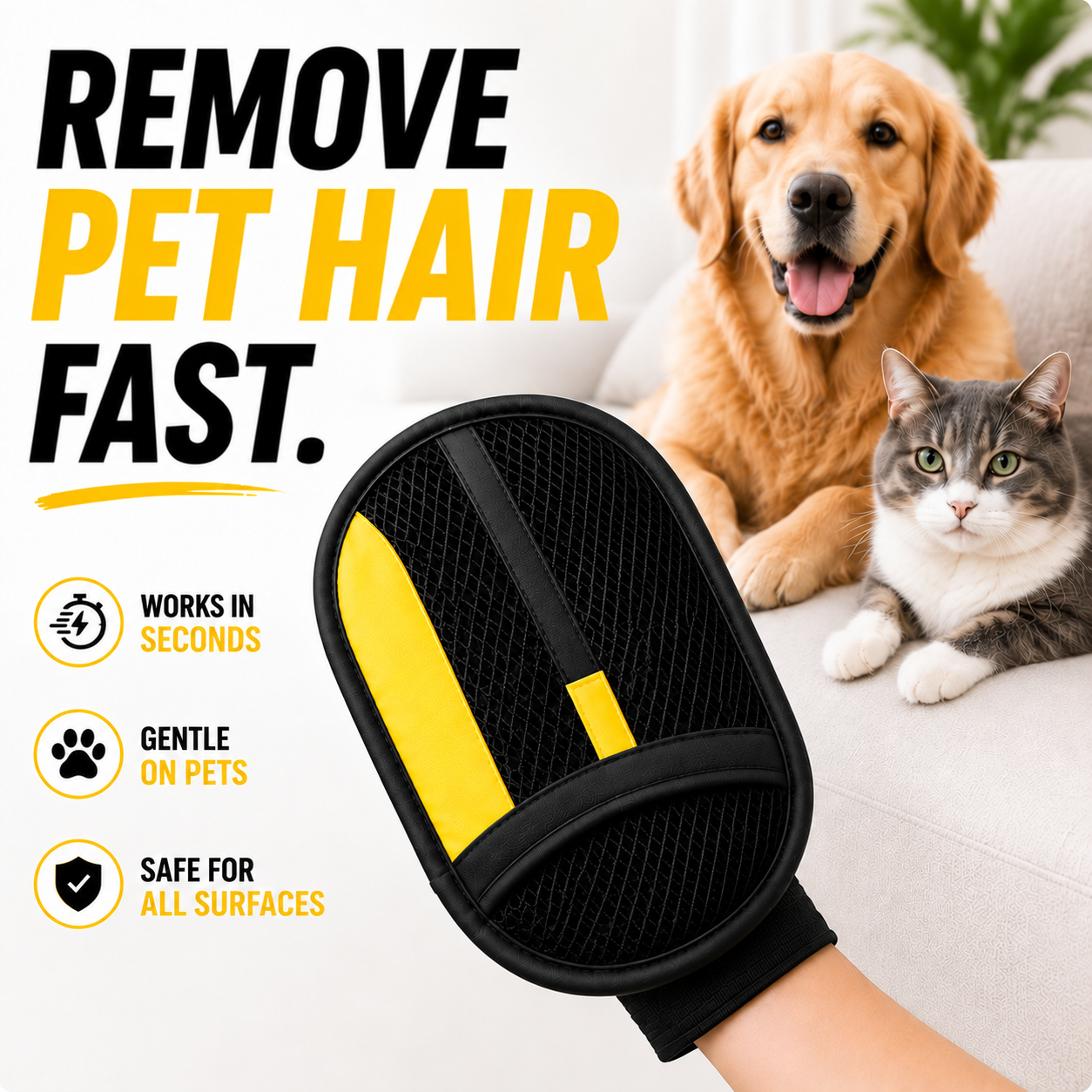 5 Gloves – Ultimate Fur‑Fighting Kit