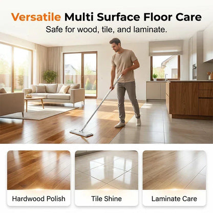 🧃Water-Soluble Floor Cleaning Sheets – Drop, Dissolve & Mop🔥